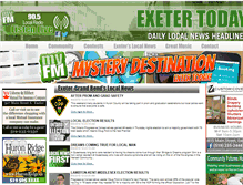 Tablet Screenshot of exetertoday.ca